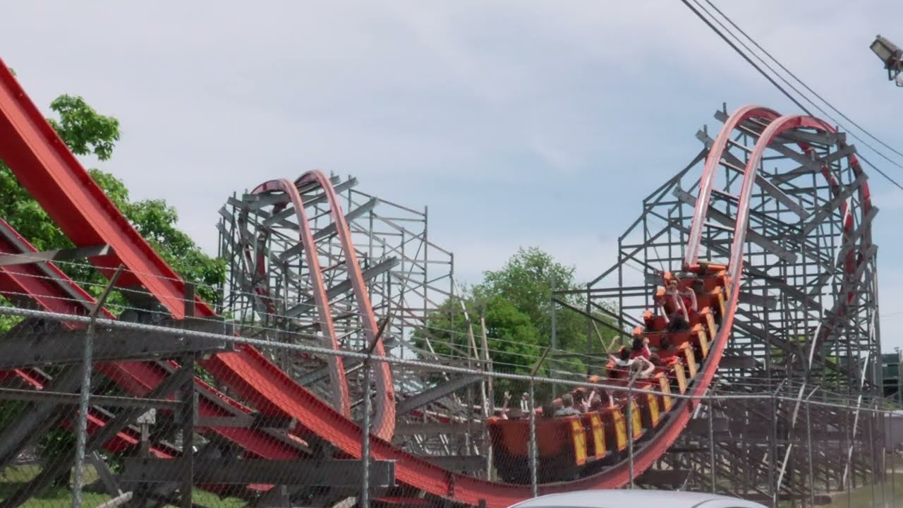 Kentucky Kingdom in 4K; A Relaxing Cinematic Tour ft. Discovery Meadow