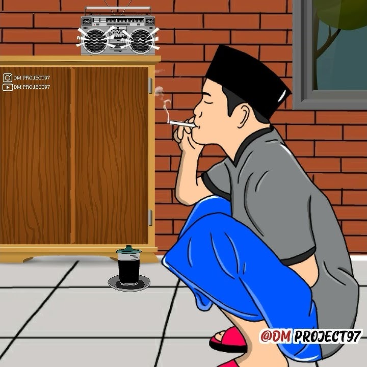 Sebelum terawih ngopi dulu || Story wa animasi Ramadhan