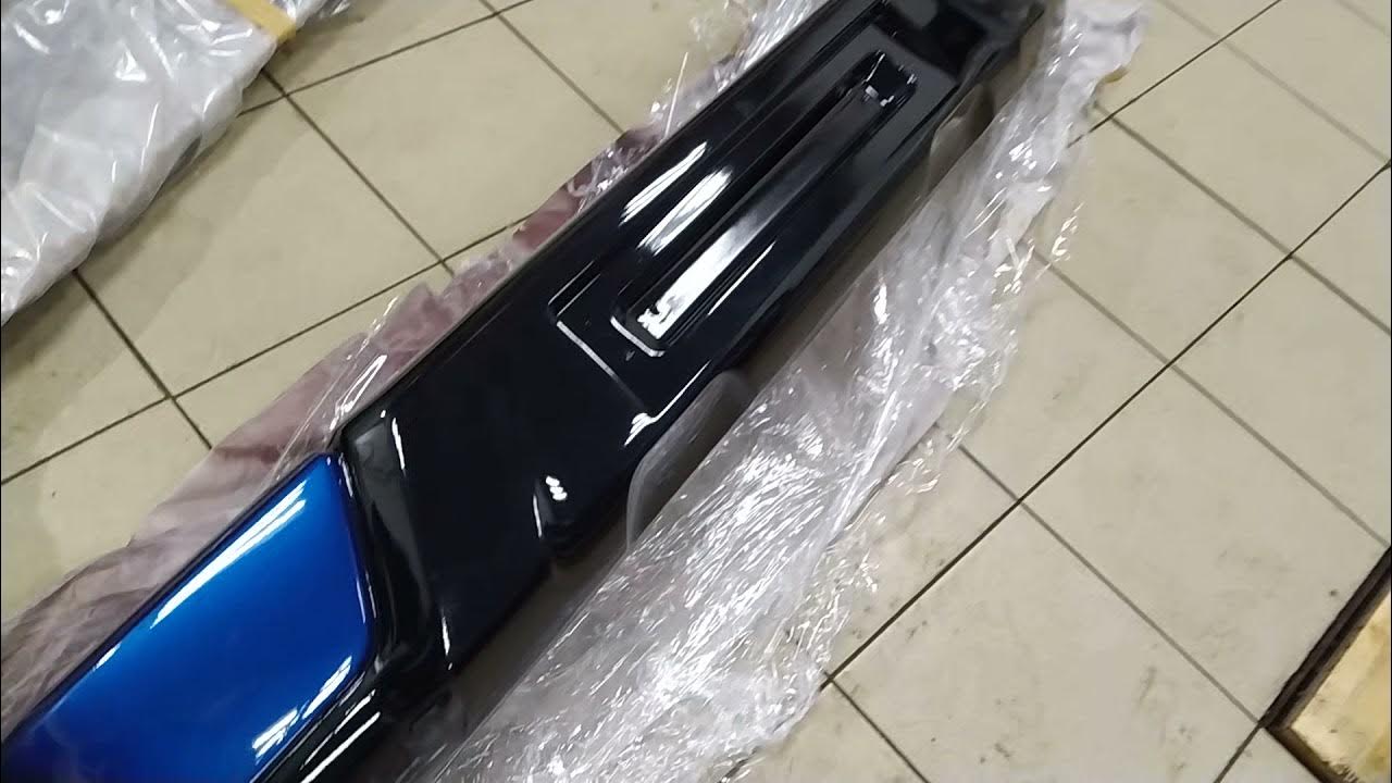 бампера Урбан на ниву - YouTube