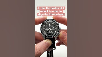 How to Reset the Chronograph on an Omega x Swatch MoonSwatch Collab