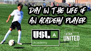 Day In the Life of a Youth Academy Player | Utah United Academy — 12/15/2023