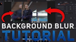 Background Blur Effect in Davinci Resolve! (Fix Vertical Footage)