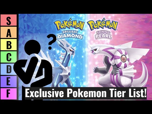 Pokemon Brilliant Diamond & Shining Pearl Best Pokemon Tier List