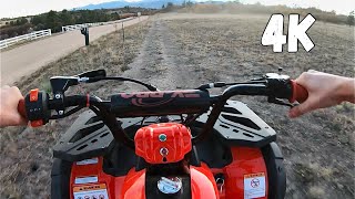 Evening POV Ride on the ATV! (X-Pro Jaguar 200cc Adult Quad)