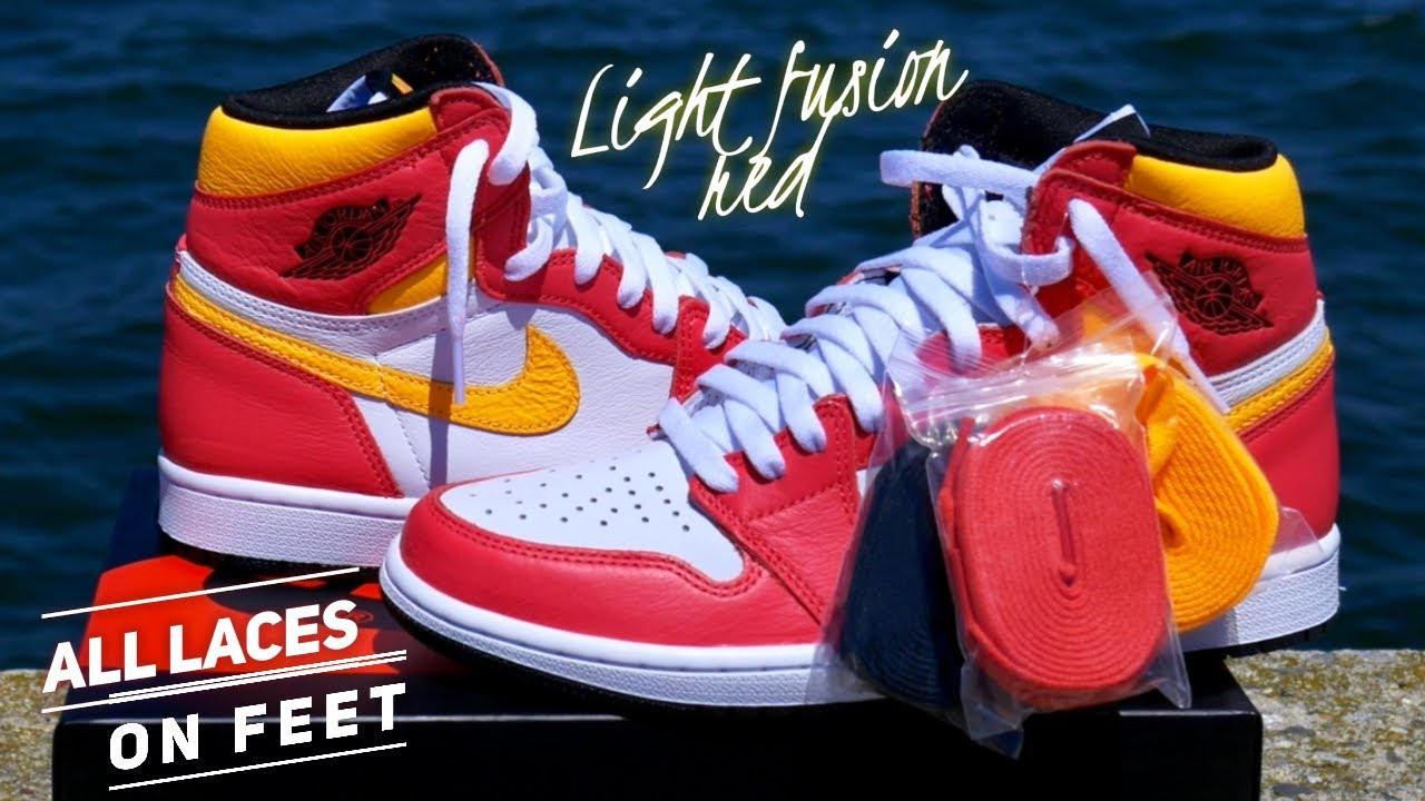 Air Jordan 1 Light fusion Red | on feet review