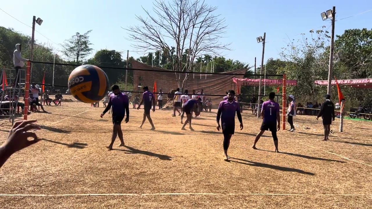 7 HUNTERS SHERA🔥v/s IR BROTHERS🏐SEMIFINAL MATCH 🏐SANDY & VINYAS ON 🔥SHIVAJI TROPHY BARIMAR🏐MAANI📍