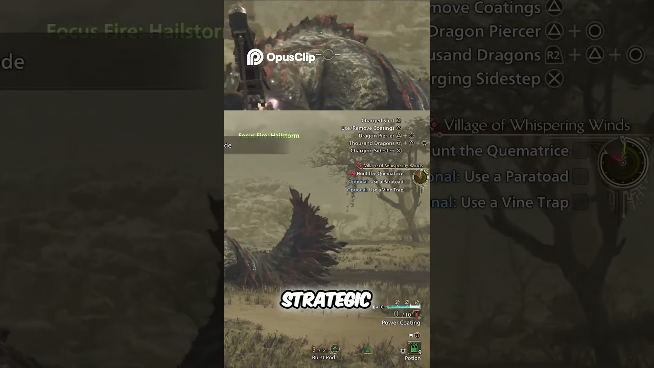 Epic Monster Battle  Ranged Weapon Skills & Strategic Abilities Unleashed!