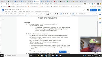 Create an Instructable!