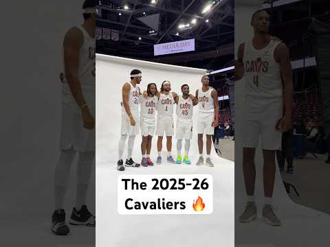 The Cavaliers Starting 5 are ready to go 🔥