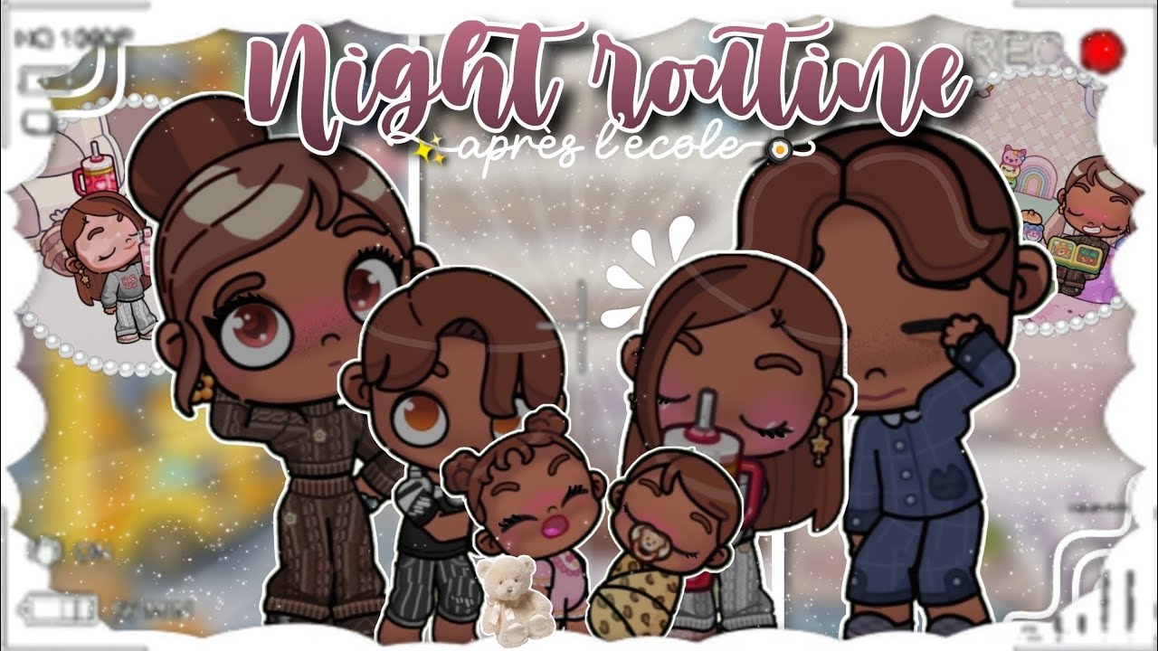 Notre*Night routine*après l'école||Hidaya's_Gaming||🍳✨