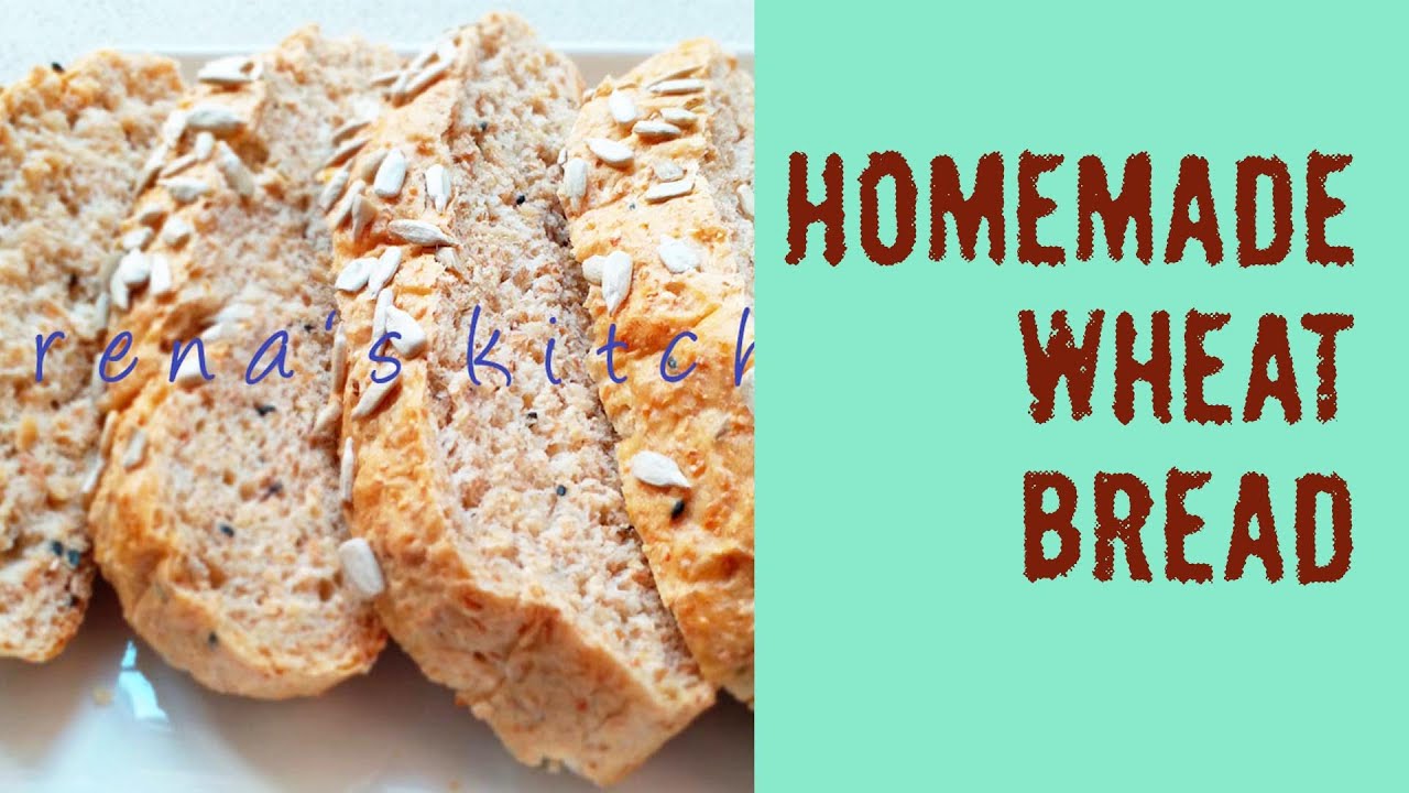 Homemade Wheat Bread No Milk No Butter Episode 29 YouTube