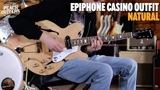 No Talking...Just Tones | Epiphone Casino Outfit | Natural