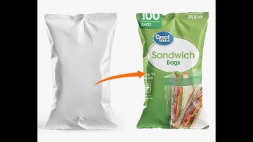 Photoshop Tutorial: Create a Realistic Snack Bag Mockup From Scratch