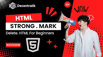 HTML Bangla Tutorial: HTML5 Full Course | Strong, Mark, & Del Tags [#4]