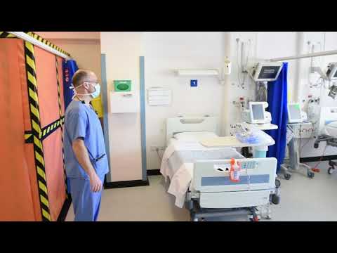 PROTECT THE TEAM: Negative Pressure Ward tour with Dr Malik and Dr Howard