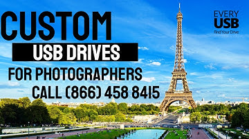 Custom USB Drives for Photographers | Call (866) 458 8415 | Preloaded USB Drives