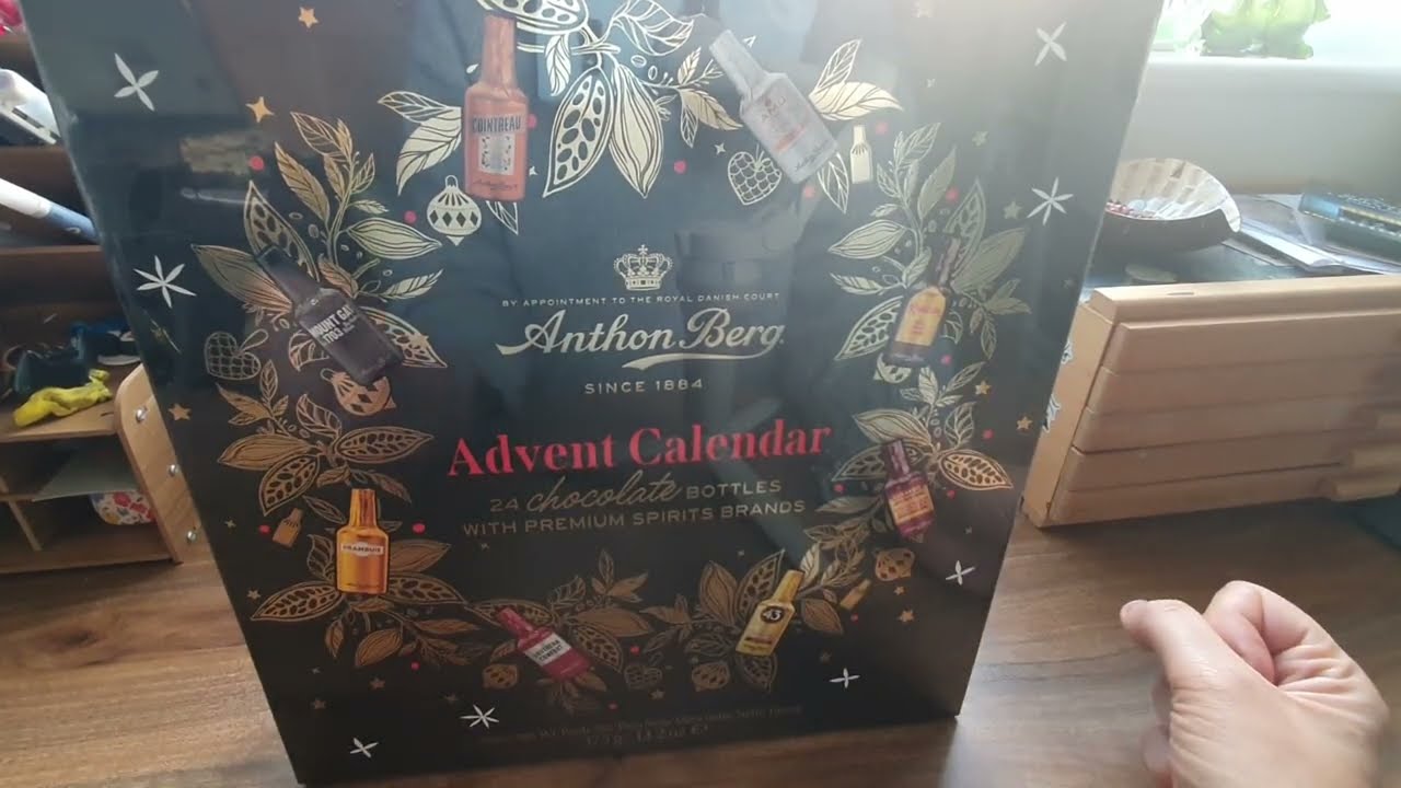 Рождественский календарь от Антона Берга. Распаковка.