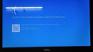 How To Fix windows 10/11 Dell Laptop Blue Screen error on start?  ATTEMPTED WRITE TO READONLY MEMORY