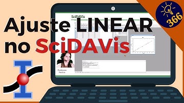 Como fazer AJUSTE LINEAR no SciDAVis
