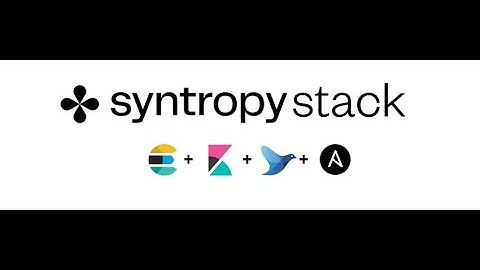 SyntropyStack ANSIBLE ElasticSearch Kibana Fluentd LOG2 AUT1