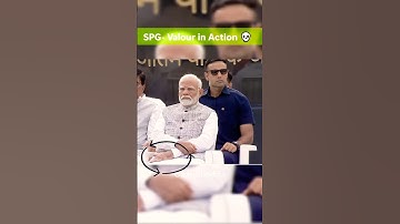 SPG commando protecting PM Modi #motivation #indianmilitary