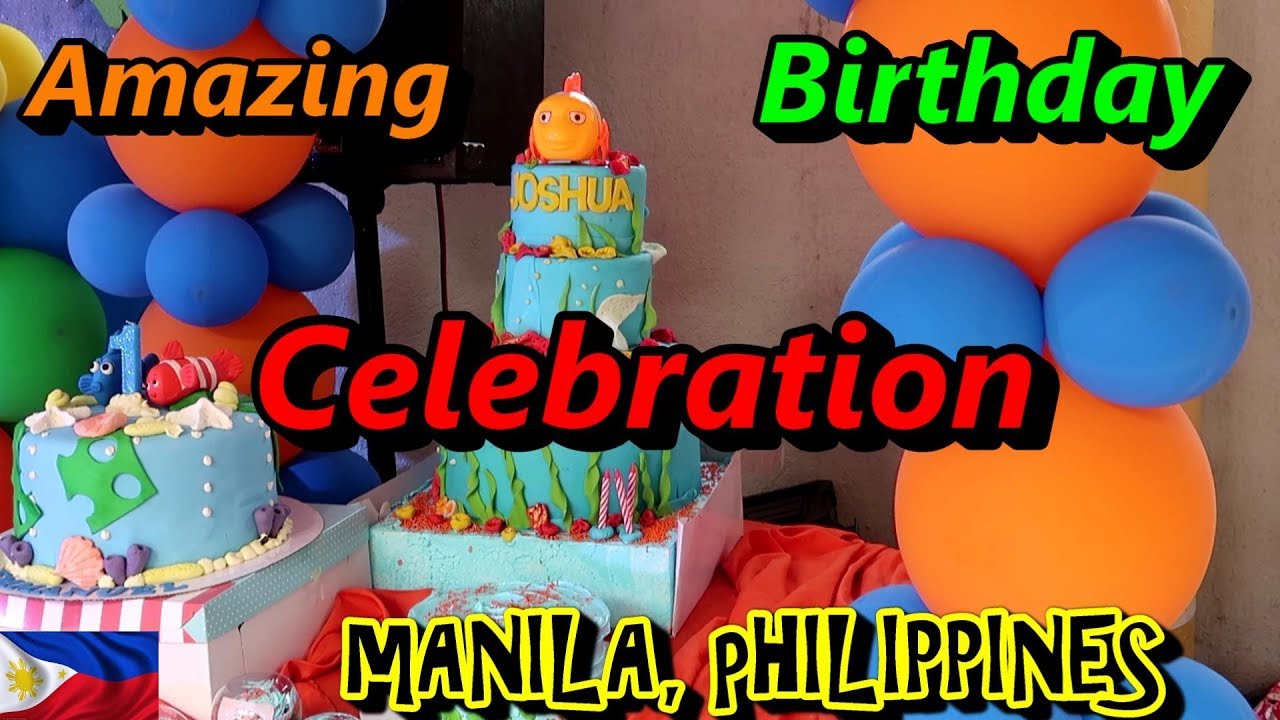 AMAZING BIRTHDAY CELEBRATION MANILA, PHILIPPINES YouTube