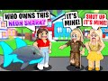 We Found A *LOST* NEON SHARK! RICH Girl FOUGHT Her POOR Sister For It! (Roblox Adopt Me)