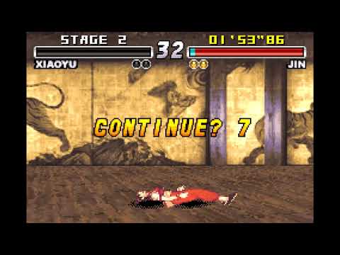 Game Over Tekken Advance GBA 