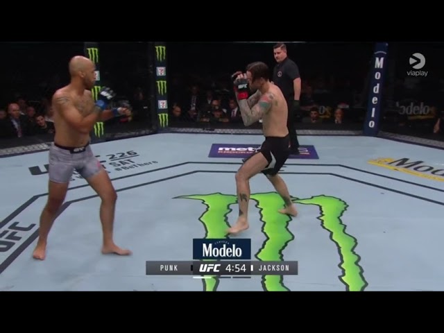 Cm punk 2nd Fight in UFC