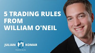 5 trading rules from william o'neil