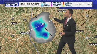 Rain and hail hitting San Antonio and surrounding areas | Forecast