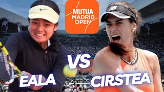 Alex Eala vs Sorana Cirstea | R2 | 2024 Mutua Madrid Open