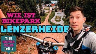 Bikepark LENZERHEIDE Straight & Prime Line I Dirtline Wangen I BKPRKTour #1