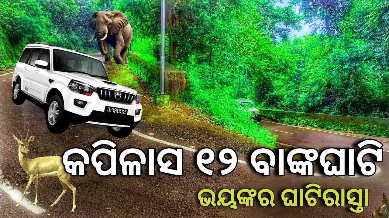 କପିଳାସ ୧୨ବାଙ୍କ ଘାଟି | kapilash Ghati Road | Kapilash Temple Dhenkanal#GuduKumarVlogs#odiablog .