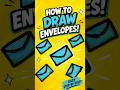 How to Draw Envelopes ✉️ Easy Step by Step Drawing #coversong #oldies #vintage