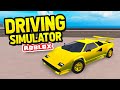 Buying the LAMBORGHINI COUNTACH in ROBLOX DRIVING SIMULATOR