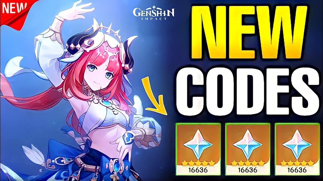 UPDATD]🎁 NEW GENSHIN IMPACT REDEEM CODES 2023 - GENSHIN IMPACT CODES 2023  - GENSHIN CODES 