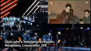 Idols reaction Wonwoo's Don Quixote killing part | GDA 2023