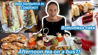 Trying everything you asked me to review  (borough market, bottomless cake, farmer j and more!)