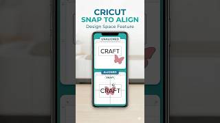 NEW Cricut Feature | Snap to Align