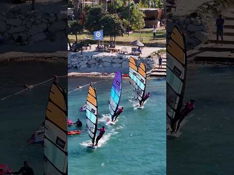 Видео: Windsurfing at Alachati