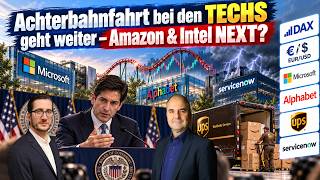 DAX bleibt stark - Microsoft überzeugt - Alphabet enttäuscht - UPS & ServiceNow im Fokus - Adidas
