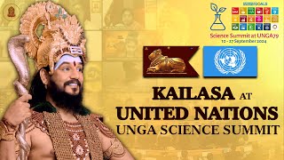 KAILASA at UNGA Science Summit : Sustainable Mental Health Solutions | Holistic Mind-Body Approaches