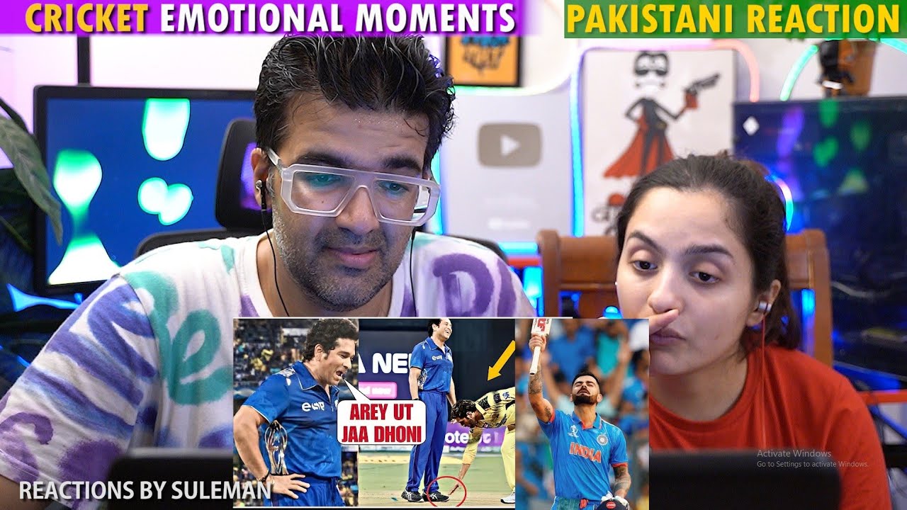 Pakistani Couple Reacts To 10 Most Beautiful & Emotional Moments In Cricket | Virat 50th Century