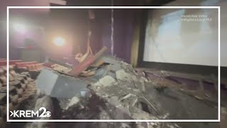 Ceiling collapses at Liberty Cinema in Wenatchee, Washington, no injuries