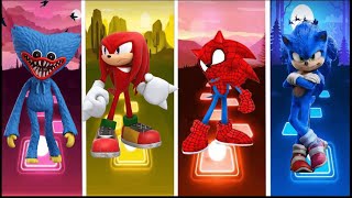 Poppy Playtime 🆚 Sonic Exe FNF  🆚 Spidey Sonic  🆚 Sonic The Hedgehog  🎶 Who Is Best？ #322