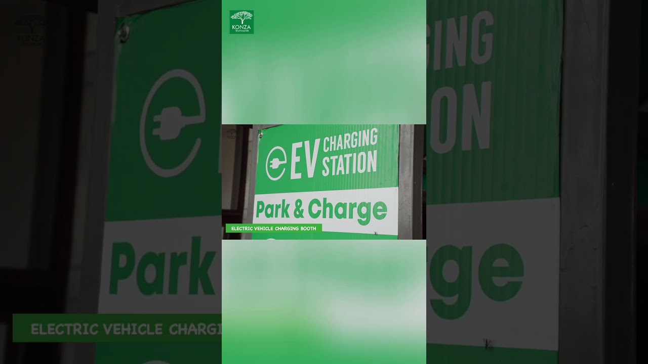 Check out our electric vehicle charging booth at Konza Technopolis!