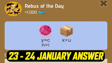 Rebus of the day ZOO 23 January | ZOO Rebus and Riddle Today | ZOO Story bot Riddle of the day