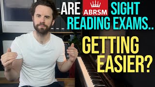 Are ABRSM sight reading exams getting easier?