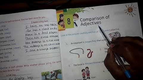 English Grammar ....Chapter 8....Comparison of Adjectives.....Page no. 23